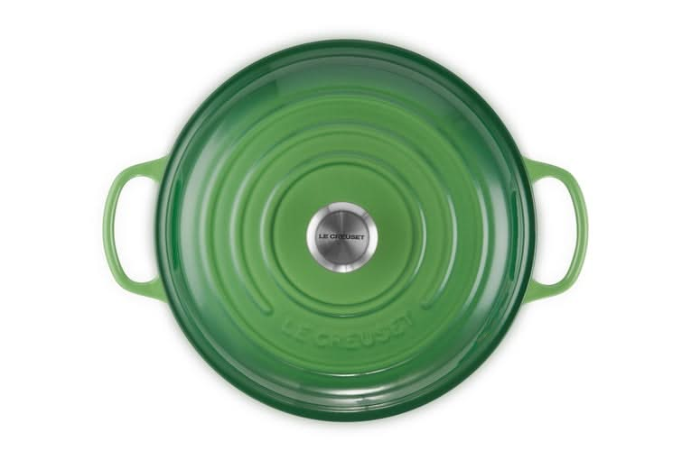 Le Creuset Bräter Campagnard Signature Bambus - ø 30 cm / 3.5 liter