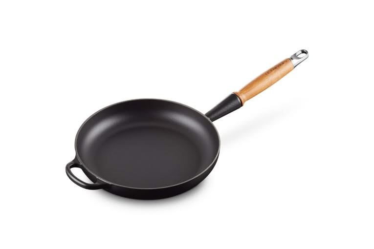 Le Creuset Bratpfanne Signature Matt Schwarz - ø 24 cm / 1.6 Liter - Emaillierte Antihaftbeschichtung