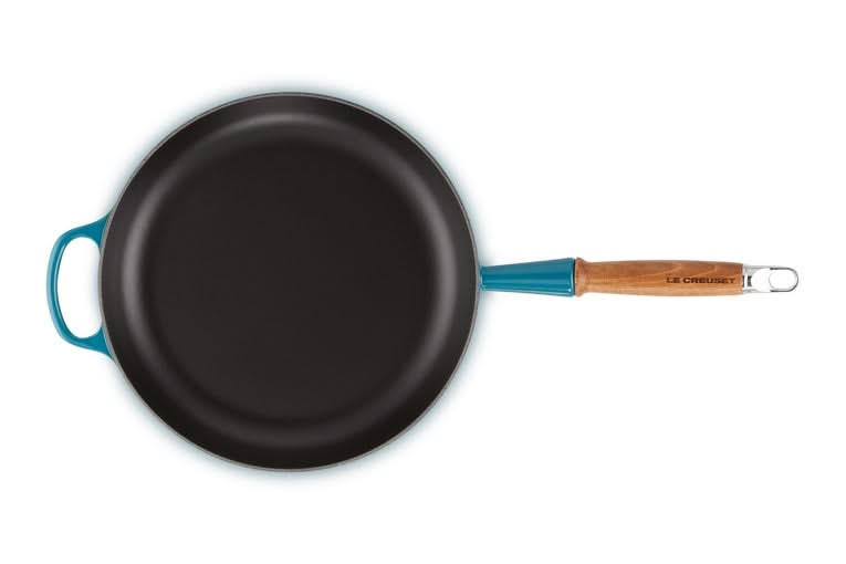 Le Creuset Bratpfanne Signature Deep Teal - ø 28 cm / 2.6 Liter - Emaillierte Antihaftbeschichtung