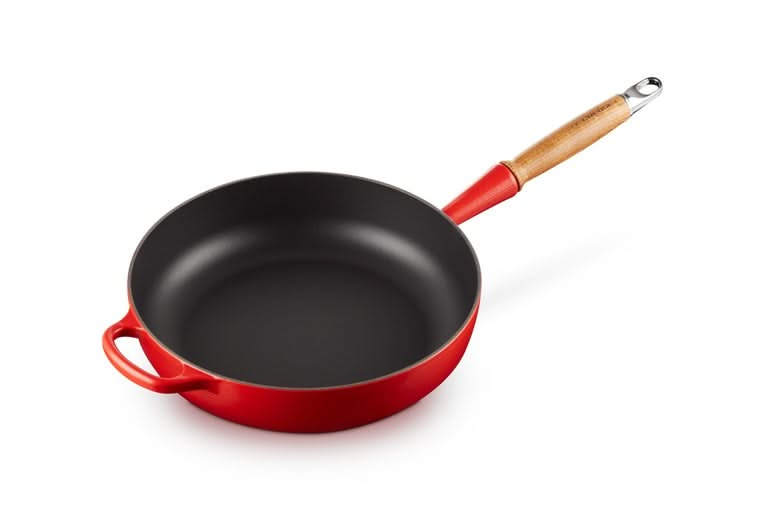 Le Creuset Bratpfanne Signature Kirschrot - ø 28 cm / 3.6 Liter - emaillierte Antihaftbeschichtung