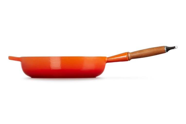 Le Creuset Bratpfanne Signature Ofenrot - ø 28 cm / 3.6 Liter - emaillierte Antihaftbeschichtung