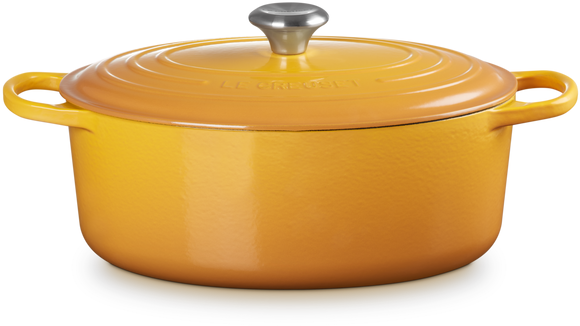 Le Creuset Bräter Signature – Oval – Nektar – ø 31 cm / 6,3 Liter