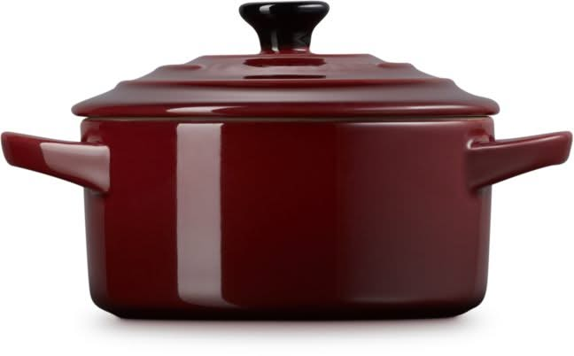 Le Creuset Servierpfanne / Mini-Auflaufform Signature – Granat – ø 10 cm / 250 ml