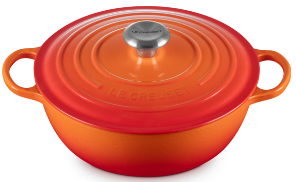 Le Creuset Bräter Marmite Signature Ofenrot - ø 26 cm / 4.1 liter