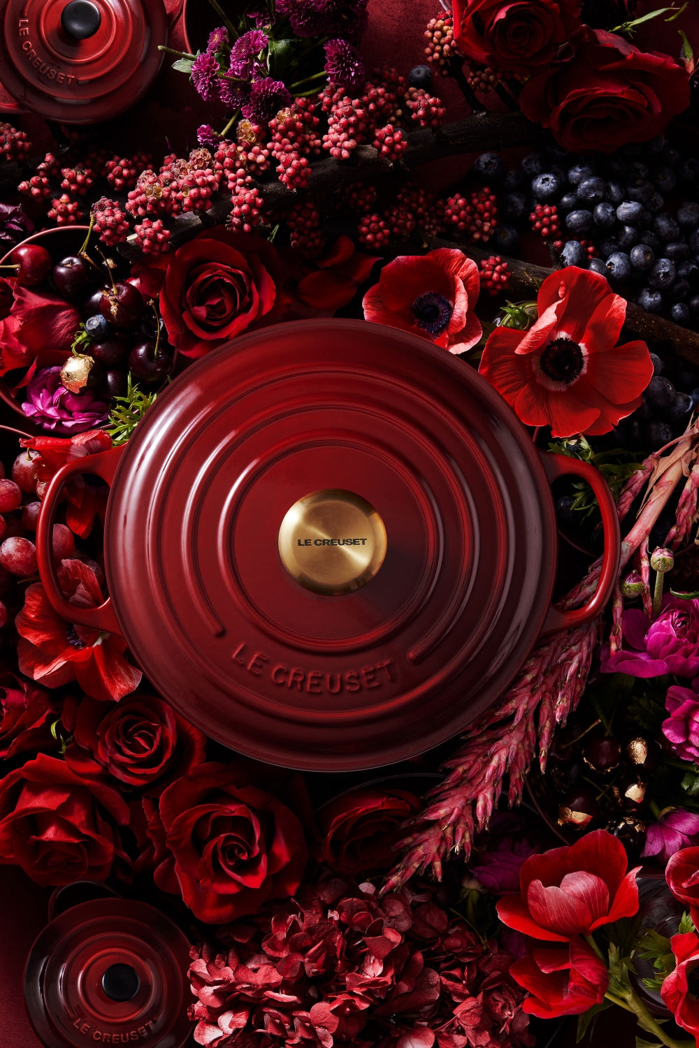 Le Creuset Bräter Signature – Garnet – ø 26 cm / 5.3 Liter