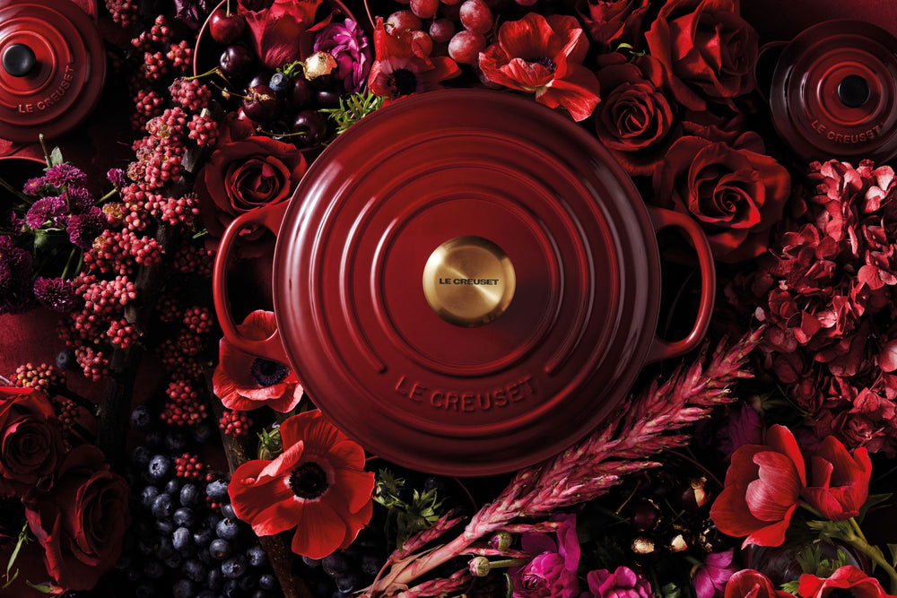 Le Creuset Bräter Signature – Garnet – ø 22 cm / 3.3 Liter