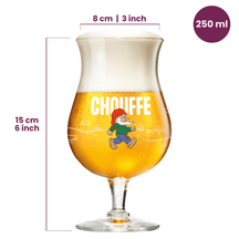 La Chouffe Biergläser 250 ml - 2 Stück