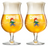 La Chouffe Biergläser - 330 ml - 2er-Pack