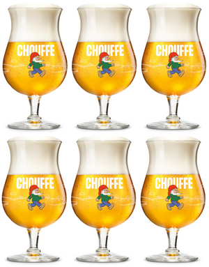 La Chouffe Biergläser 330 ml - 6 Stück