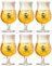 La Chouffe Biergläser 330 ml - 6 Stück
