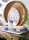 WoodWick Duftkerze Ellipse Lavendel Spa - 9 cm / 19 cm