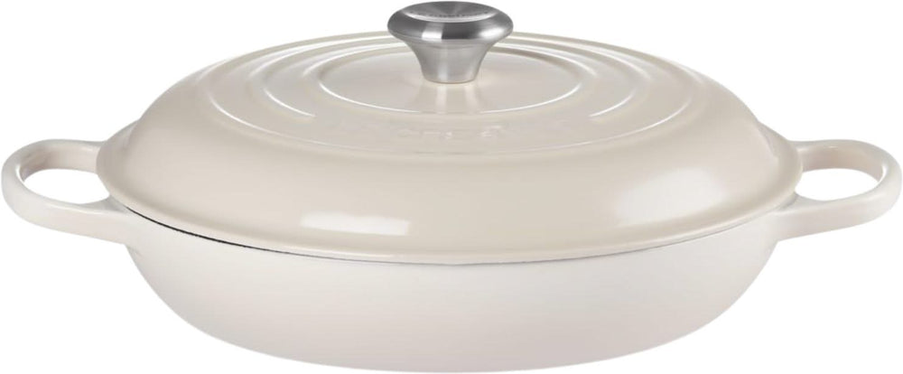 Le Creuset Bräter Campagnard Signature Meringue - ø 30 cm / 3.5 liter