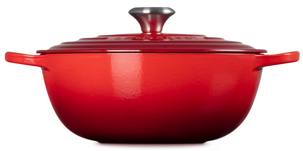 Le Creuset Bräter Marmite Signature Kirschrot - ø 26 cm / 4.1 liter