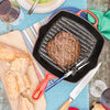 Le Creuset Grillpfanne Signature Kirschrot - 26 x 26 cm - Emaillierte Antihaftbeschichtung