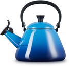 Le Creuset Wasserkessel / Flötenkessel Kone - Induktion - Azure - 1.6 Liter