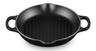 Le Creuset Grillplatte Signature Schwarz Matt Hoch ø 25 cm