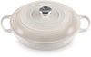 Le Creuset Bräter Campagnard Signature Meringue - ø 30 cm / 3.5 liter