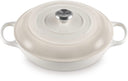 Le Creuset Bräter Campagnard Signature Meringue - ø 30 cm / 3.5 liter