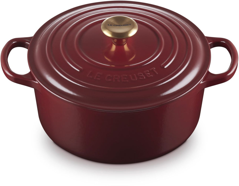 Le Creuset Bräter Signature – Garnet – ø 20 cm / 2.4 Liter