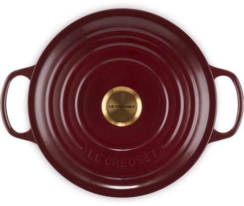 Le Creuset Bräter Signature – Garnet – ø 26 cm / 5.3 Liter