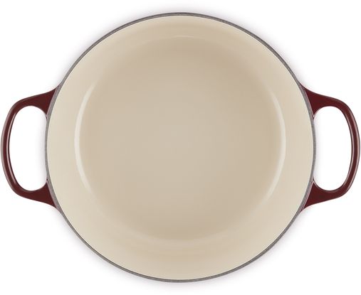 Le Creuset Bräter Signature – Garnet – ø 26 cm / 5.3 Liter