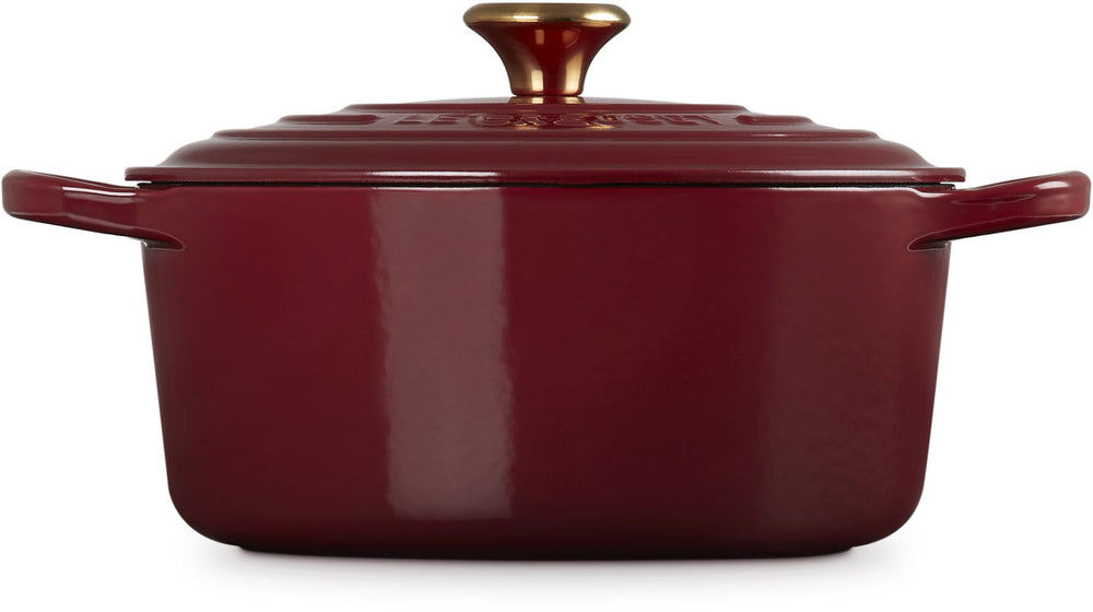 Le Creuset Bräter Signature – Garnet – ø 24 cm / 4.2 Liter