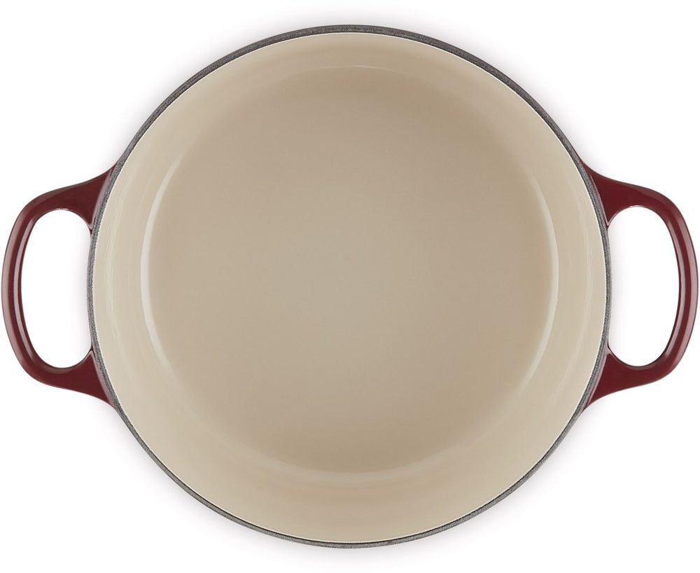 Le Creuset Bräter Signature – Garnet – ø 24 cm / 4.2 Liter