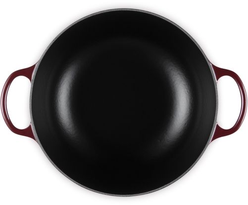 Le Creuset Bräter Signature – Marmite – Garnet – ø 26 cm / 4,1 Liter