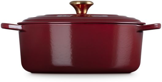 Le Creuset Bräter Signature – Oval – Garnet – ø 29 cm / 4.7 Liter