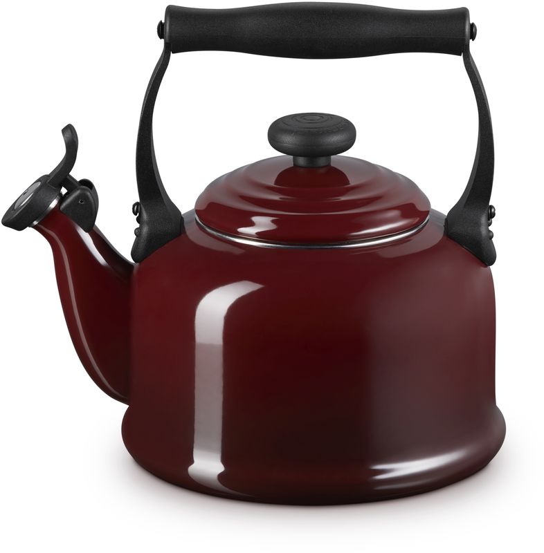 Le Creuset Wasserkessel / Flötenkessel Tradition - Induktion - Garnet - 2.1 Liter