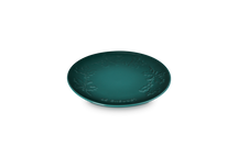 Le Creuset Kleiner Teller - Holly Christmas - Artichaut Green - ø 19 cm