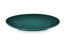 Le Creuset Kleiner Teller - Holly Christmas - Artichaut Green - ø 19 cm