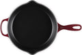 Le Creuset Bratpfanne Signature Garnet- ø 23 cm - Emaillierte Antihaftbeschichtung