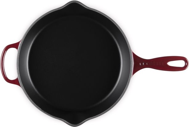 Le Creuset Bratpfanne Signature Garnet - ø 26 cm - Emaillierte Antihaftbeschichtung
