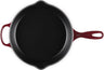 Le Creuset Bratpfanne Signature Garnet - ø 26 cm - Emaillierte Antihaftbeschichtung
