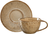 Leonardo Kaffeetasse und Untertasse Matera Beige - 290 ml