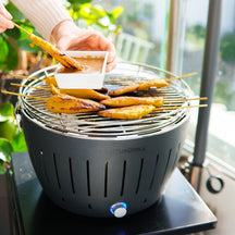 LotusGrill BBQ / Tischgrill Classic - Holzkohle - ø 35 cm - Anthrazit