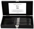 Laguiole Style de Vie Steakmesser Luxury Line Black Ebony - 6 Stück