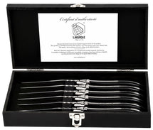 Laguiole Style de Vie Steakmesser Luxury Line Black Ebony - 6 Stück