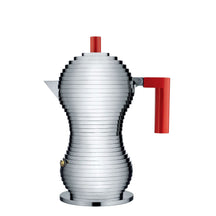 Alessi Percolator Pulcina - MDL02/3 R - Rot - 3 Tassen - von Michele De Lucchi