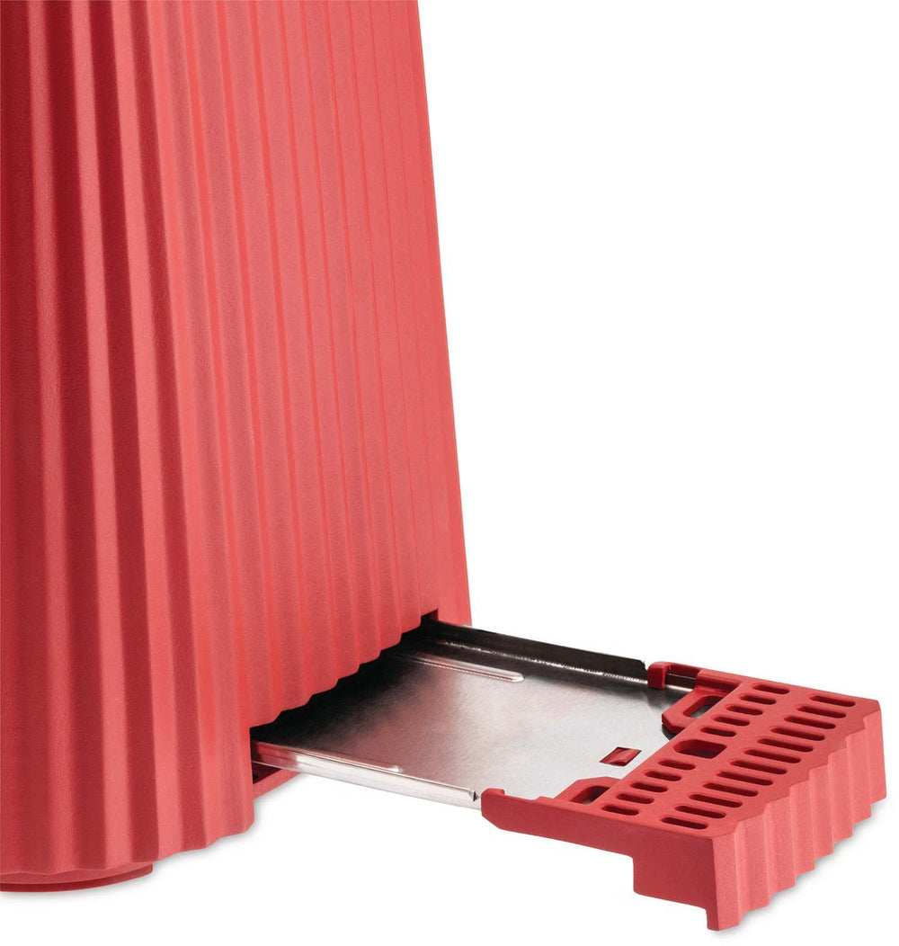 Alessi Toaster Plissé - 6 Stufen - rot - Michele de Lucchi - MDL08 R