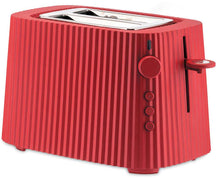 Alessi Toaster Plissé - 6 Stufen - rot - Michele de Lucchi - MDL08 R