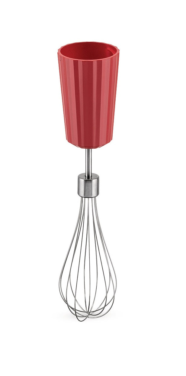 Alessi Stabmixer Set Plissé - Rot - Michele de Lucchi - MDL10SR