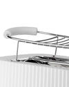 Alessi Plissee-Toaster – Weiß – 1700 W – von Michele De Lucchi – MDL15 W