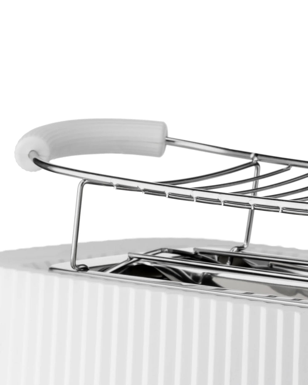 Alessi Plissee-Toaster – Weiß – 1700 W – von Michele De Lucchi – MDL15 W