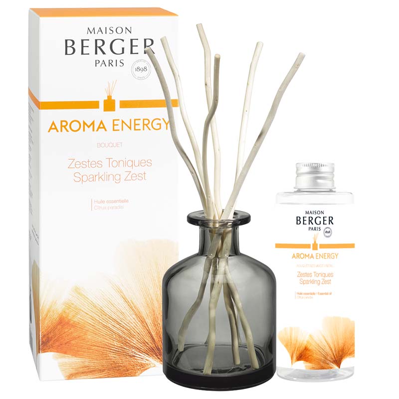 Maison Berger Parfümstifte Aroma Energy – Zestes toniques / Sparkling zest – 180 ml