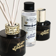 Maison Berger Geschenkset Duo Lolita Lempicka – Duftstäbchen 80 ml &amp; Raumspray 50 ml – Schwarz