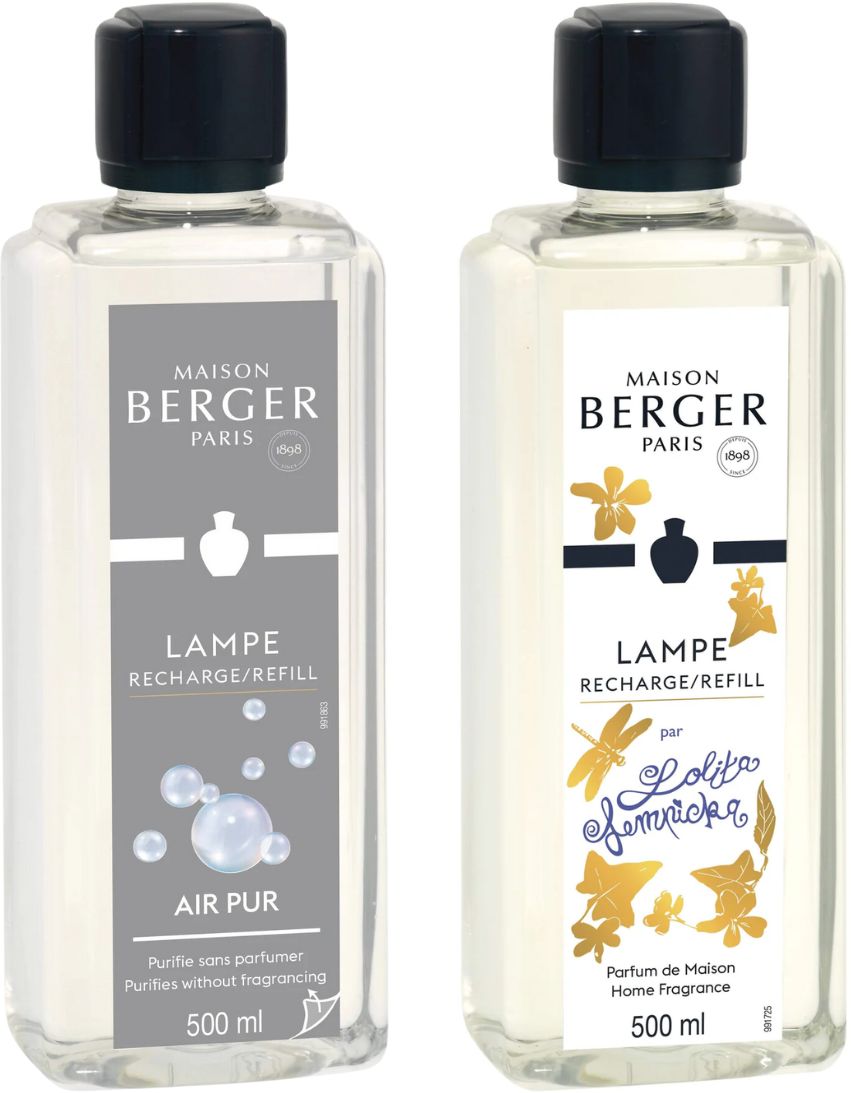 Maison Berger Navulling - voor geurbrander - So Neutral + Lolita Lempicka - 2 x 500 ml