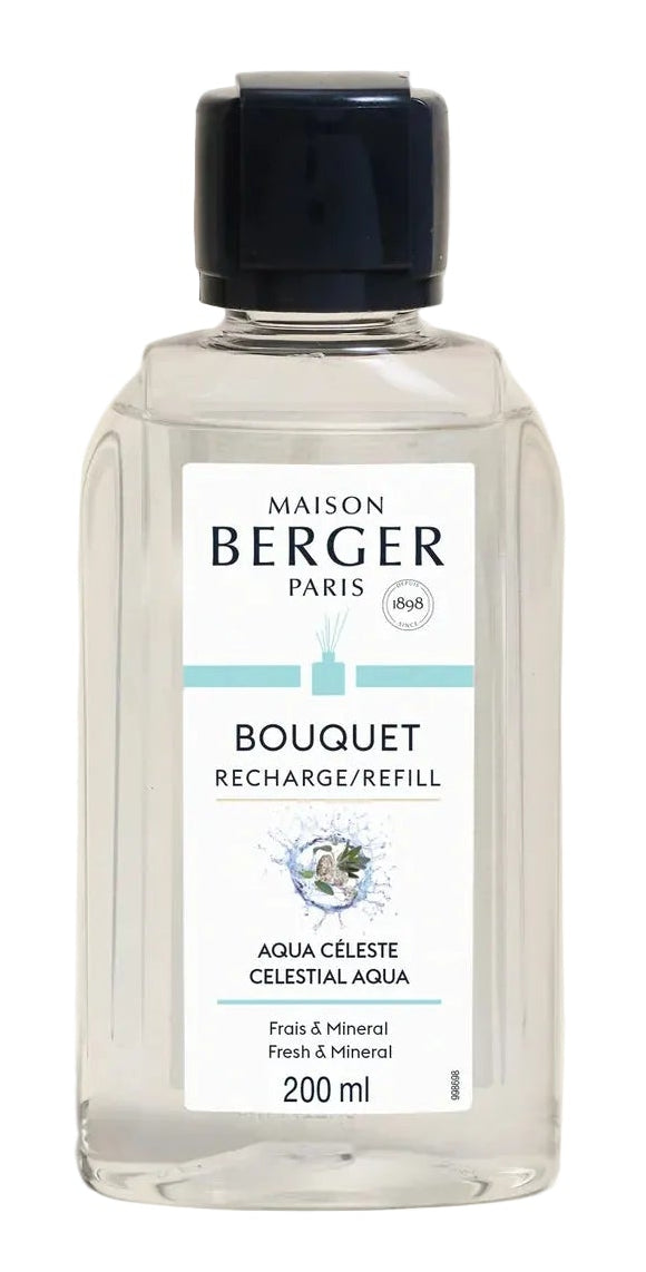 Maison Berger Duftöl Nachfüllung 200 ml - Duftstäbchen - Celestial Aqua