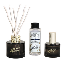 Maison Berger Geschenkset Duo Lolita Lempicka – Duftstäbchen 80 ml &amp; Raumspray 50 ml – Schwarz